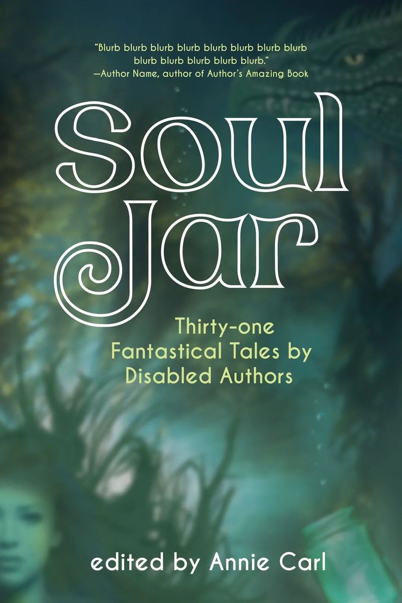 Today's a book birthday for me! My fav short story I've ever written comes out today in #SoulJar, which features 31 stories by disabled authors. <3 It's everywhere so go snag a copy.

#DisabledAuthors #AmWriting #NewReleases #SpecFic #SFF #NewReads #GoodReads #SciFi #Fantasy