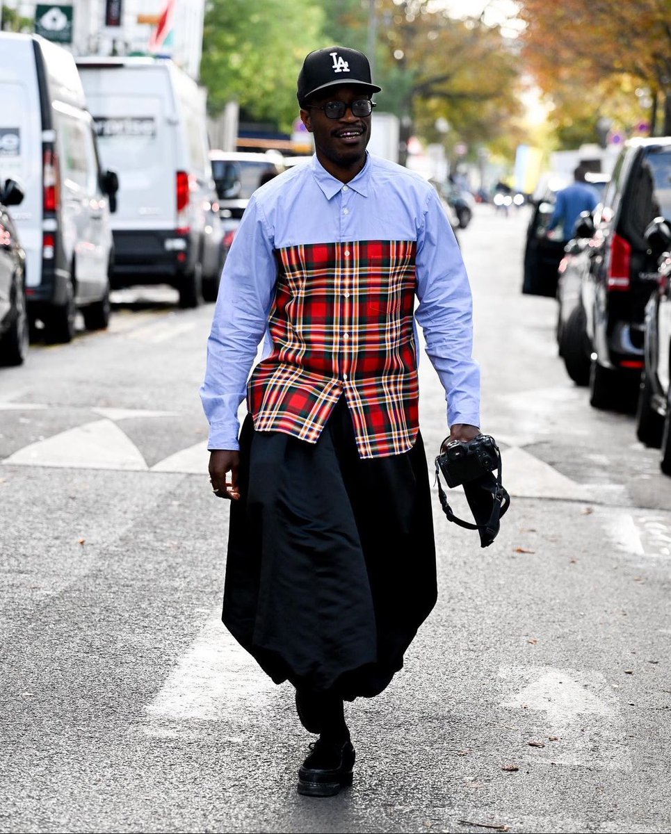 Comme des Garçon shirt + skirt