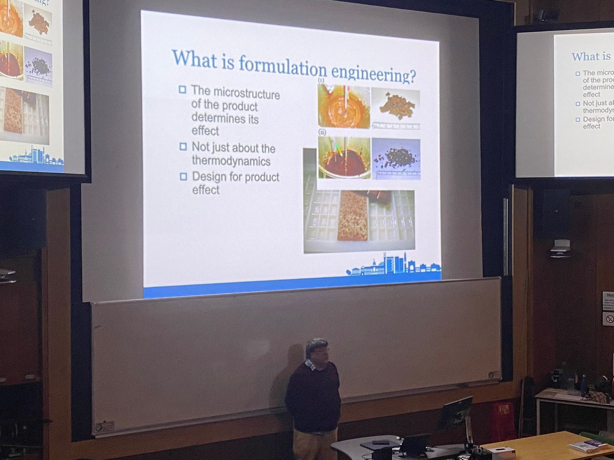TGAS_Science's tweet image. A-level Chemistry at the ‘Chemistry of Chocolate’ lecture with Peter Fryer, at UoB
