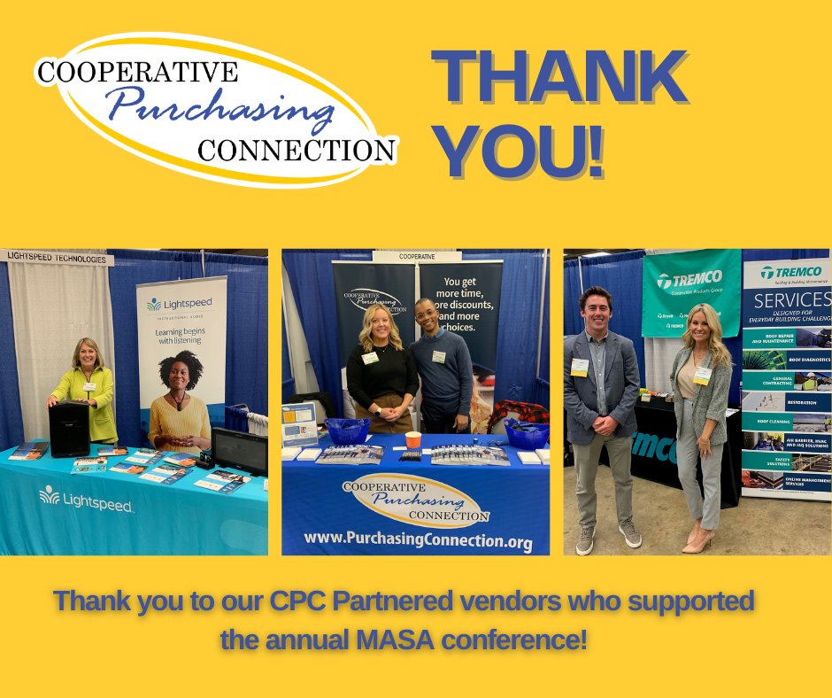 Thank you to @lightspeedtek and @TremcoRBM for supporting the annual @MNAssocSchAdm conference last week!

#feelconnected