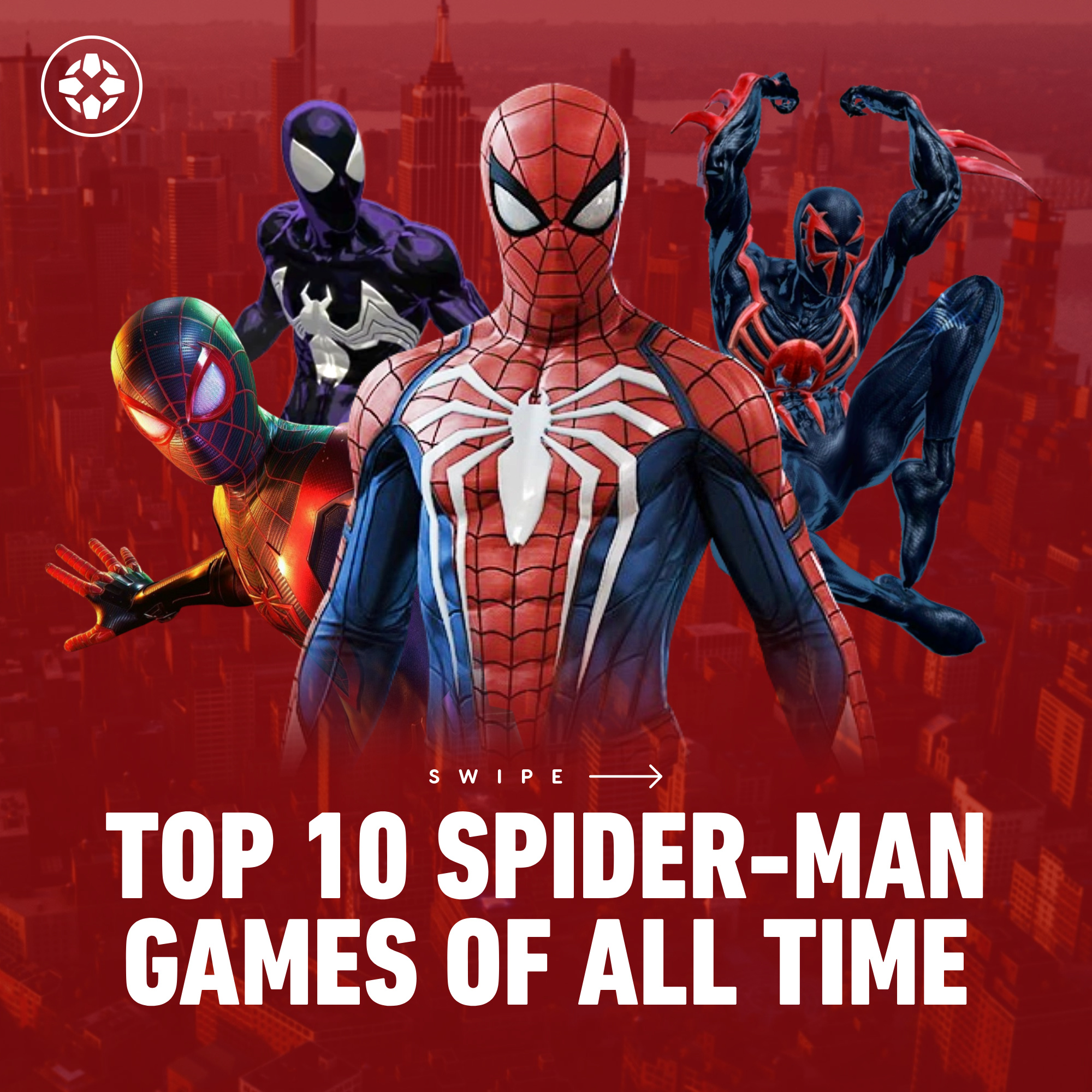 The 10 best Spider-Man Games of All Time