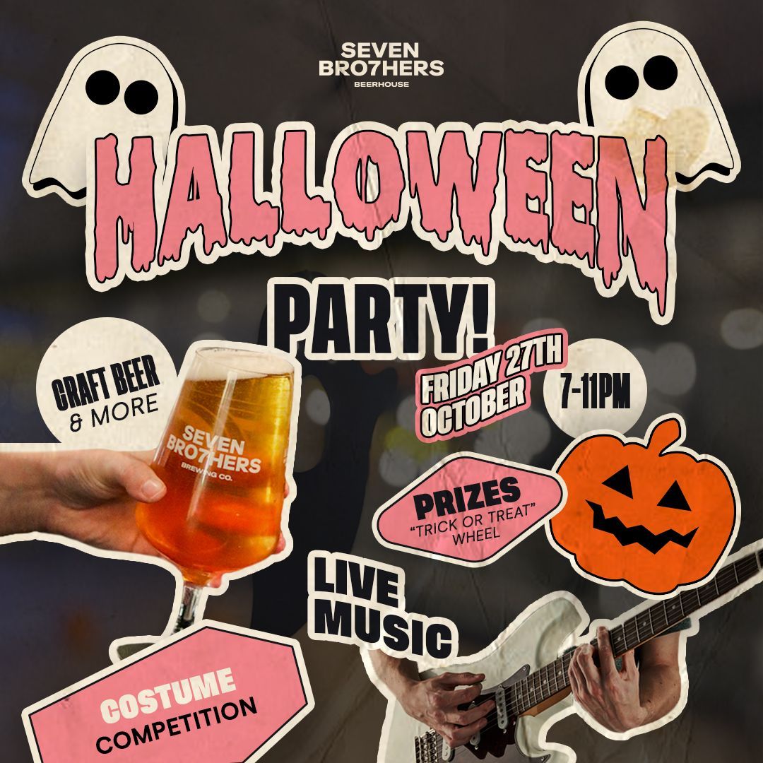 Join us for a spooktacular Halloween party at our Middlewood Beerhouse on Fri 27th Oct from 7pm til late! 👻 We've got an amazing lineup of live music, costume competition with prizes, as well as a vast selection of craft beers, wines, spirits and more...🎶🥂