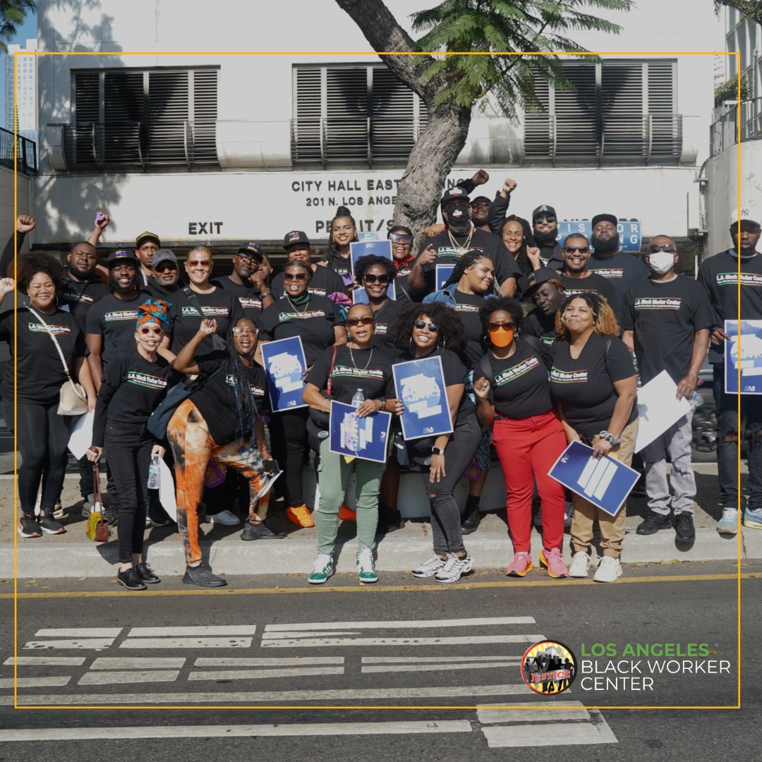 BlackWkrCenter's tweet image. LA should be the most affordable, tenant-friendly city in America! We stand with LA labor, our community, and all of our @fixlanow allies and demand @LACity invest in social housing, strengthen tenant protections and support city workers. #FixLA #LACityForAll