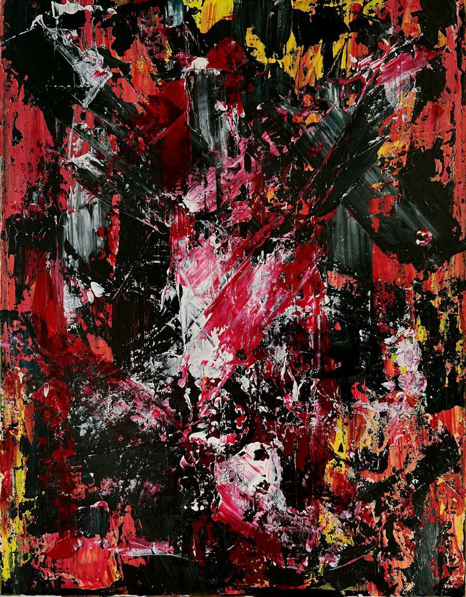 <a href="/CozomoMedici/">Cozomo de’ Medici</a> @rollbitcom "Big Bang"
Acrylic on canvas
#ArtTank