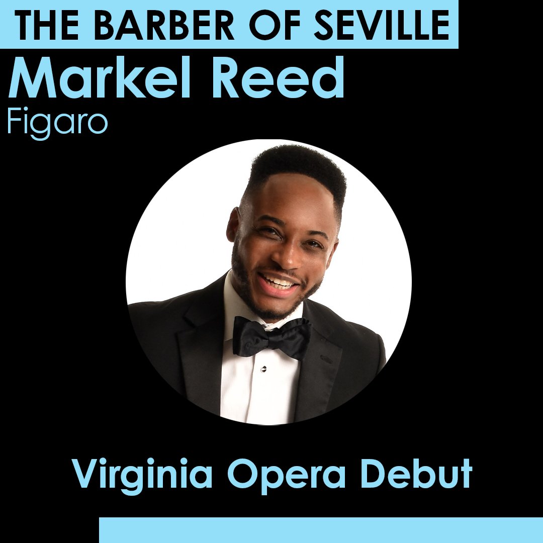 vaopera's tweet photo. Markel Reed will sing the role of Figaro! He's been known for “delighting" crowds "with his musical and dramatic expression” in standard and contemporary works. Tickets: https://t.co/luxXekyepb
#vaopera #opera #meetopera #barberofseville #visitnorfolkva #rvatakesthestage #loveva https://t.co/tAoyArCbfn