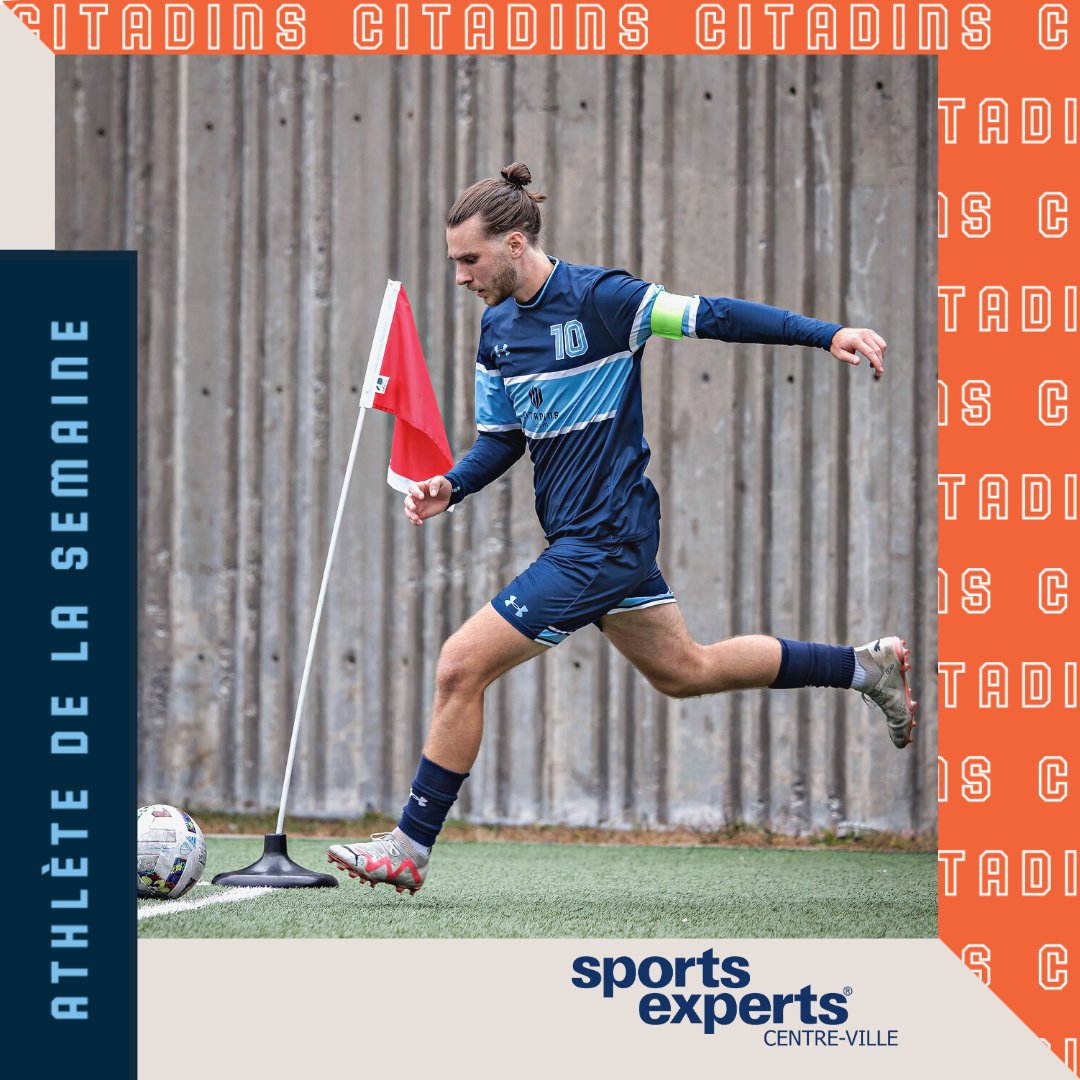 👟Élisa Tripotin, cross-country et ⚽Grégory David, soccer masculin, sont nos athlètes de la semaine chez les Citadins. #goCitadins #crosscountry #soccer