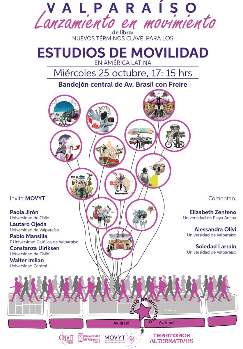 ¡Por fin en Chile! Lanzamiento📙"Nuevos términos clave para los estudios de movilidad en América Latina» tras una gira continental que incluyó presentaciones en Buenos Aires, Argentina; CDMX, México; Río de Janeiro, Brasil, y Bogotá, Colombia 
+ info 👉movyt.cl/index.php/even…