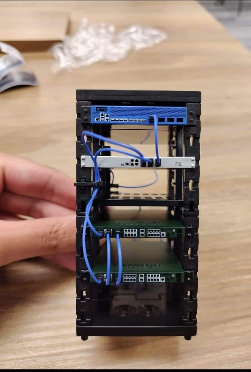 Un mini rack para que practiques

#sistemas #informatica #ciberseguridad #redes #hacking