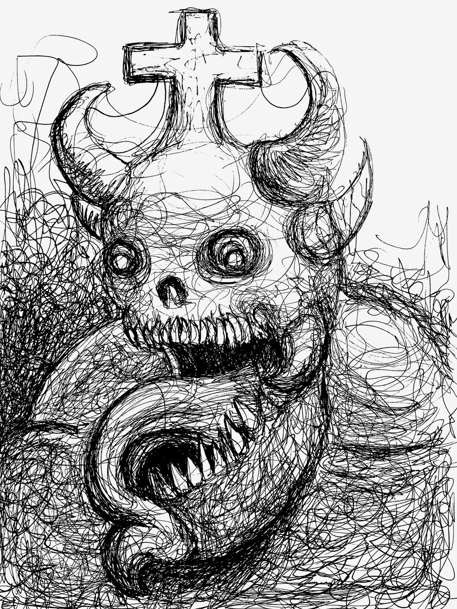 Artwork of the Day <a href="/KreatePlatform/">Kreate - Web3 Art Community ❤️‍🔥</a> 
"A Walking Contradiction" by <a href="/heartistartist_/">The Heartist Artist</a> 

The artist behind this work is undoubtedly a talented and highly reputable member of the Kreate community, and I consistently follow their creations. This piece, featured in the Inktober event,