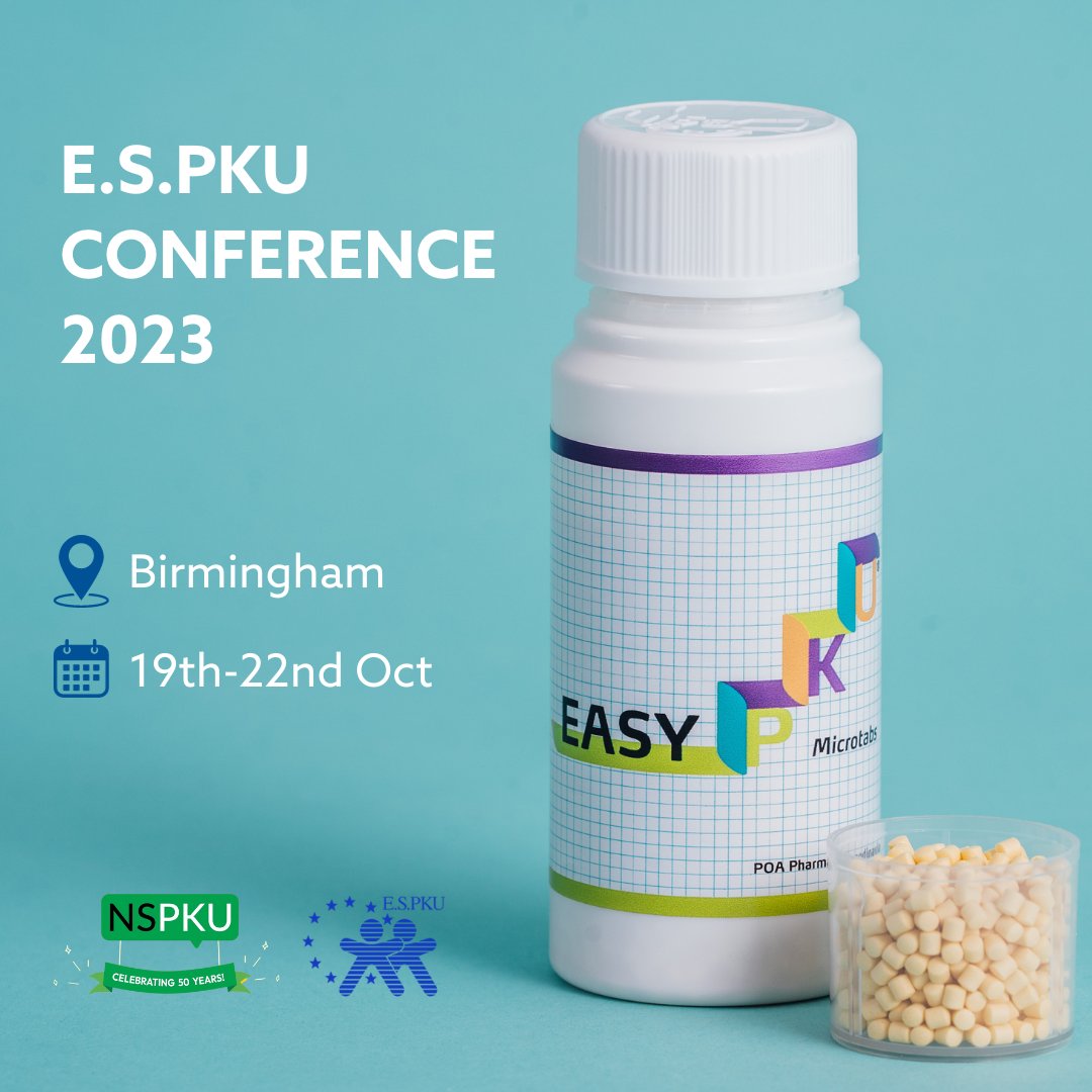 GalenMetabolics's tweet photo. We are attending the E.S.PKU 2023 Conference this week in Birmingham! 💙💚
Looking forward to seeing you all there, make sure to stop by our stand and say hello 👋
@espku @nspku
#ESPKU2023 #ESPKU #ESPKUCon23 #NSPKU #PKU #GalenMedicalNutrition #Microtabs https://t.co/oSd4fEzoHg