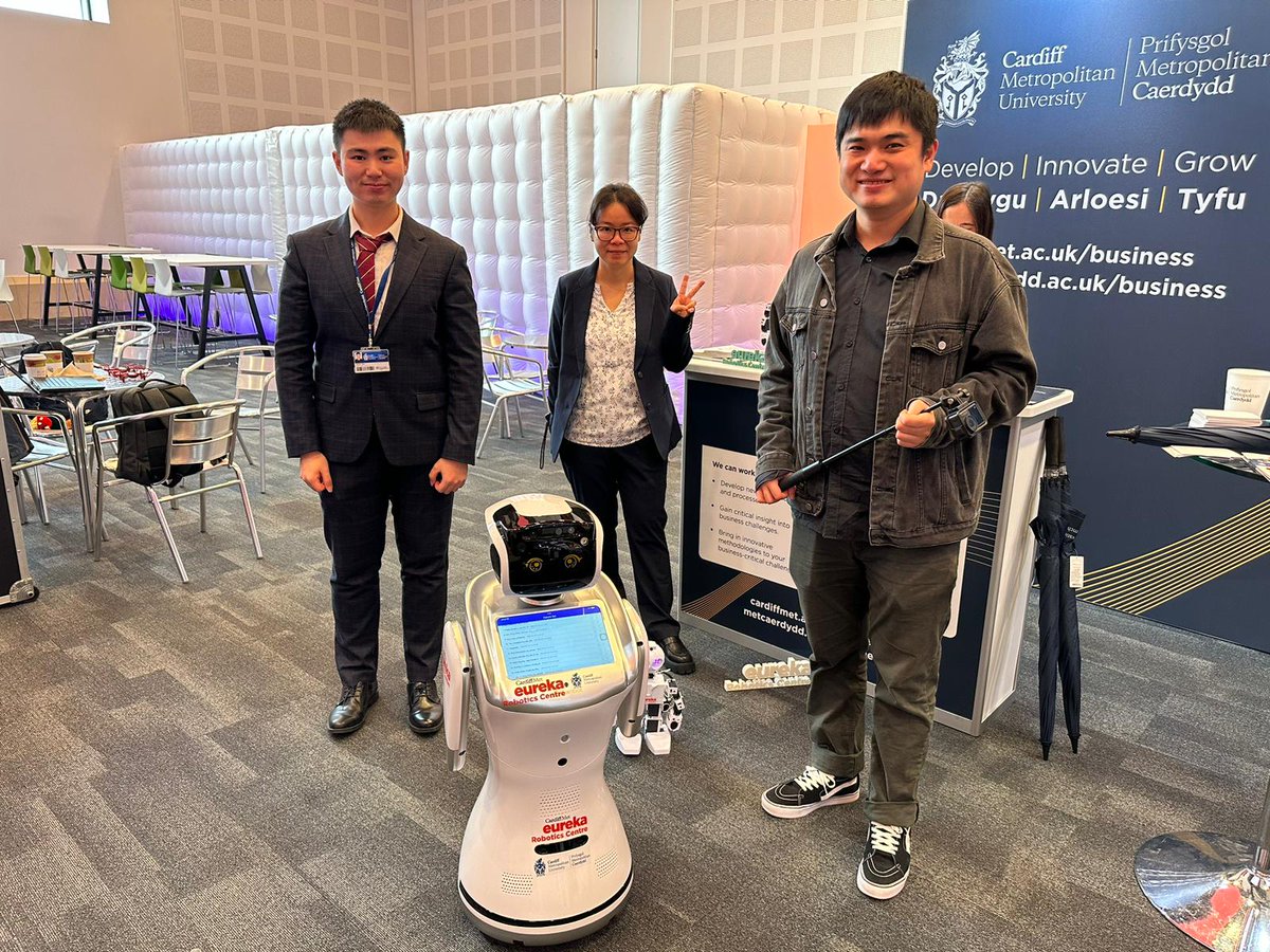 eurekarobot's tweet photo. Thanks to our amazing team. If you're eager to explore particular aspects of these fields don't hesitate to reach out to us during @WalesTechWeek  2023. You can also connect with us via @eurekarobot and @cardiffmet. https://t.co/uLCgWeNtey