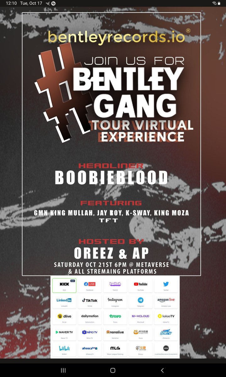 IceyTonyTFT's tweet photo. October 21st #bentleygang https://t.co/Z8gog5YIia