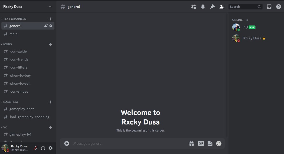 rxckydusa's tweet image. The 1 week ICON / Gameplay discord giveaway 
(OPENING FRIDAY)

There will be 5 people for the ICON section.
And 3 people for the GAMEPLAY section.

How can I participate? Simple
Follow: @rxckydusa @izRxcky &amp;amp; RT/LIKE this Tweet.

Here to help you improve in Trading/Gameplay!

👇👇