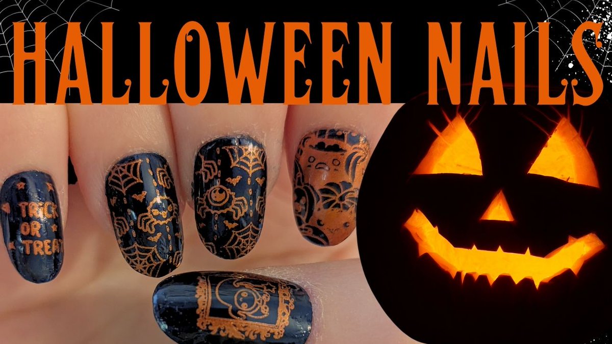 Halloween is coming! Want some amazing nails to celebrate with? Video coming sooooooon!

#nails #nailart #nailstamping #halloween #Celebrate