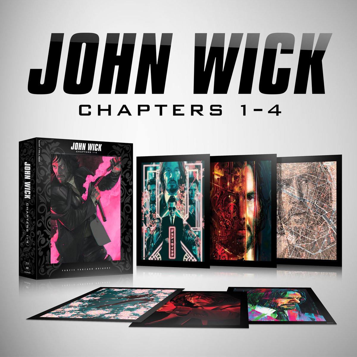 It's here - the JOHN WICK: Chapter 1 - 4 Collection is available now: bitly.ws/Xxou