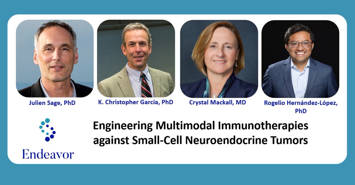 The Mark Foundation for Cancer Research (@themarkfdn) on Twitter photo Congratulations Endeavor team at Stanford School of Medicine: Julien Sage, K. Christopher Garcia, Rogelio Hernández-López, Crystal Mackall, MD <a href="/SageJulien/">Julien Sage</a> <a href="/RogelioHdezL/">Rogelio Hernández-López</a> <a href="/StanfordCancer/">Stanford Cancer Institute</a> <a href="/StanfordPeds/">Stanford Pediatrics</a> Congratulations Endeavor team at Stanford School of Medicine: Julien Sage, K. Christopher Garcia, Rogelio Hernández-López, Crystal Mackall, MD <a href="/SageJulien/">Julien Sage</a> <a href="/RogelioHdezL/">Rogelio Hernández-López</a> <a href="/StanfordCancer/">Stanford Cancer Institute</a> <a href="/StanfordPeds/">Stanford Pediatrics</a>