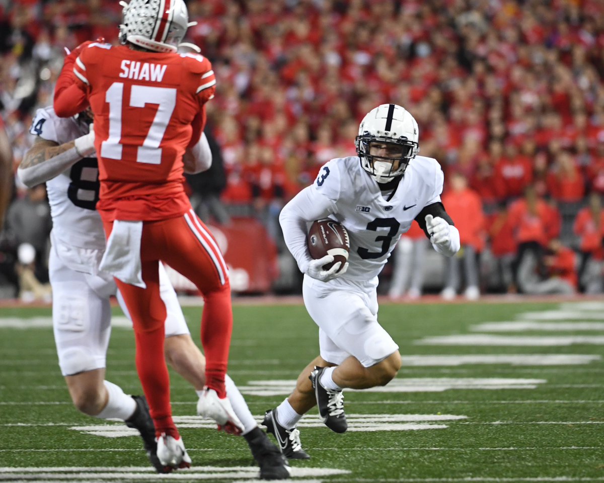 _DearOldState's tweet photo. Early week score predictions Penn State at Ohio State (-4)…go! https://t.co/uM9PI3SY35