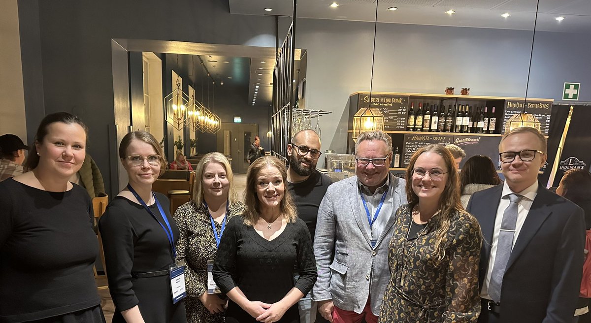 Anna Mäki-Petäjä-Leinonen (@annamakipetaja) on Twitter photo #Neuroethics_Law research team participating to <a href="/AlzheimerEurope/">Alzheimer Europe</a> #33AEC. What a wonderful conference so far!🎉w/@KaijusE @MerIssakainen <a href="/hennanikumaa/">Henna Nikumaa</a> <a href="/SoljeEino/">Eino Solje</a> @kaisanakki <a href="/katja_lainen/">Katja Karjalainen</a> <a href="/exalberg/">Alex Berg</a>. <a href="/UEFneuroscience/">UEF Neuroscience</a> <a href="/HVoikeus/">Hyvinvointioikeuden keskus (UEF)</a> <a href="/UEFLawSchool/">UEF Law School</a> <a href="/UEF_BRU/">UEF Brain Research Unit</a> @kuo_brain_mind <a href="/UniEastFinland/">University of Eastern Finland</a> #Neuroethics_Law research team participating to <a href="/AlzheimerEurope/">Alzheimer Europe</a> #33AEC. What a wonderful conference so far!🎉w/@KaijusE @MerIssakainen <a href="/hennanikumaa/">Henna Nikumaa</a> <a href="/SoljeEino/">Eino Solje</a> @kaisanakki <a href="/katja_lainen/">Katja Karjalainen</a> <a href="/exalberg/">Alex Berg</a>. <a href="/UEFneuroscience/">UEF Neuroscience</a> <a href="/HVoikeus/">Hyvinvointioikeuden keskus (UEF)</a> <a href="/UEFLawSchool/">UEF Law School</a> <a href="/UEF_BRU/">UEF Brain Research Unit</a> @kuo_brain_mind <a href="/UniEastFinland/">University of Eastern Finland</a>