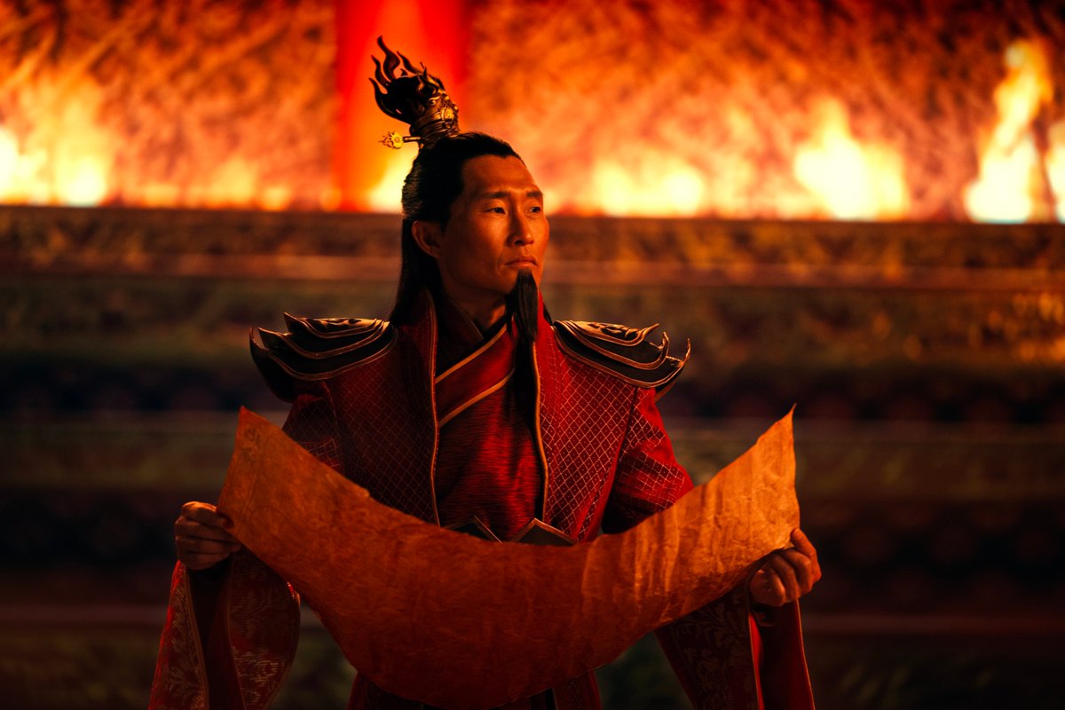 CultureCrave's tweet image. The Fire Nation in Netflix's #AvatarTheLastAirbender 

Daniel Dae Kim — Fire Lord Ozai 
Paul Sun-Hyung Lee — Uncle Iroh 
Elizabeth Yu — Princess Azula 
Dallas Liu — Prince Zuko