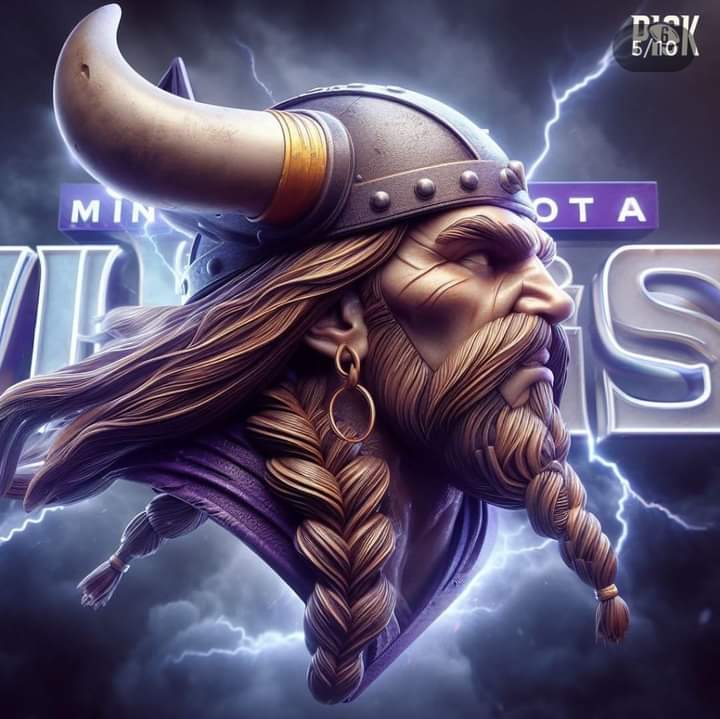 stupacarmy790's tweet image. @Vikings decent I'll say 7 not too bad it's the side profile holding the rating bk #ailogos #stupacity