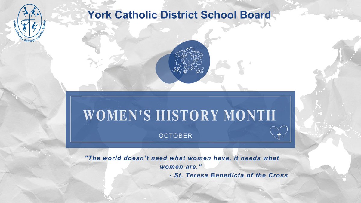 October is Women's History Month, a time to celebrate the trailblazing women who have shaped the world with their brilliance &amp; resilience. Let's honour their achievements, inspire future generations &amp; continue towards progress &amp; equality! #WomensHistoryMonth #CelebratingWomen