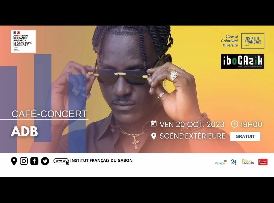 Nə ratez pas le Café-Concert de <a href="/AdbClvssic/">Dibal Famous</a> à <a href="/IFGabon/">Institut français du Gabon</a>, ce Vendredi 20 Octobre à 19h.
#XXLaumic