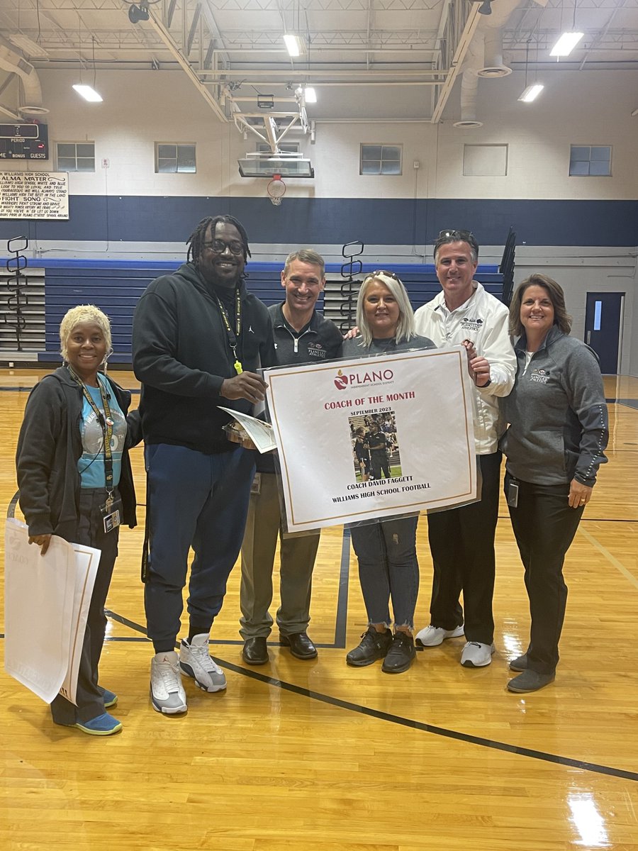 Congratulations to Coach D, PISD Coach of the Month for September!
#LevelUpPlanoISD
#PlanoISDProud