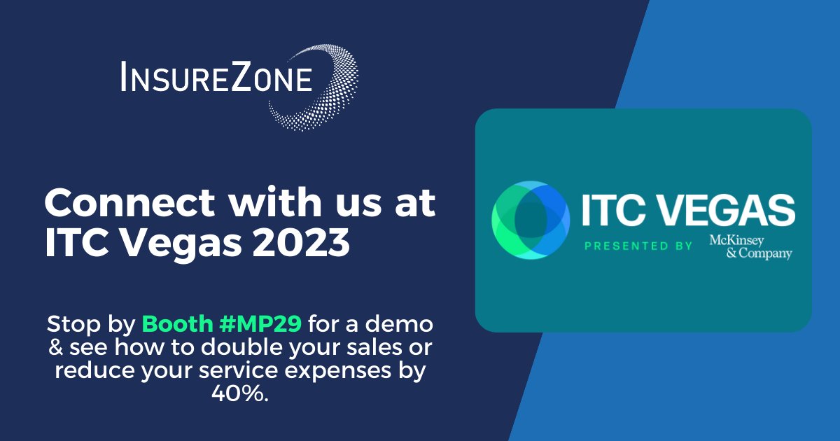 InsureZone's tweet image. We’re thrilled to be sponsoring @insuretechnow Vegas 2023 from October 31 to November 2! Let us know if you are attending, and be sure to stop by the InsureZone booth to learn about our latest products and solutions. #ITC2023