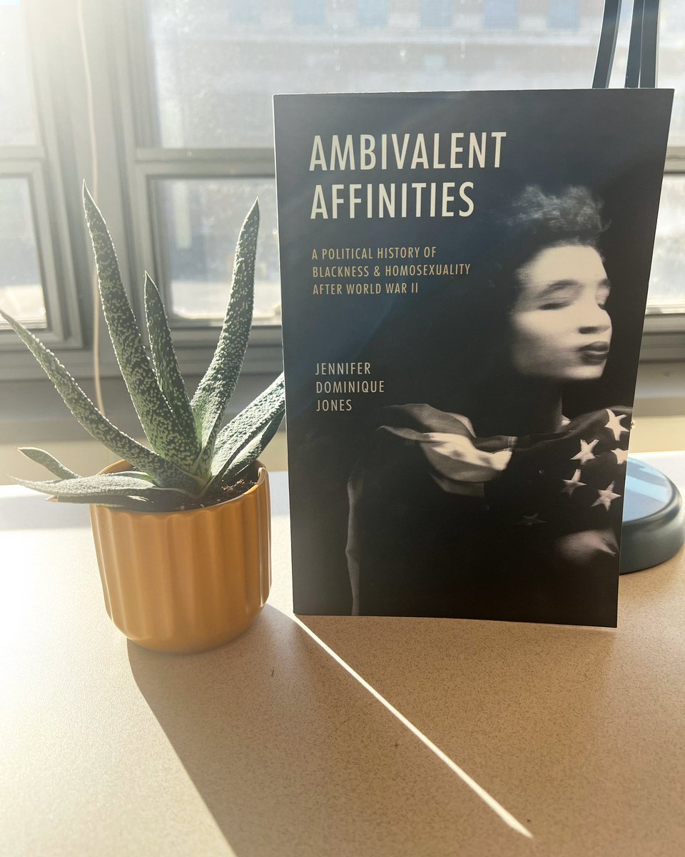 Today is the official publication date for my book “Ambivalent Affinities”! Thank you @UNC_Press @brndnpr and @dawnd for your labors and support. 🙏🏾💐🙏🏾💐