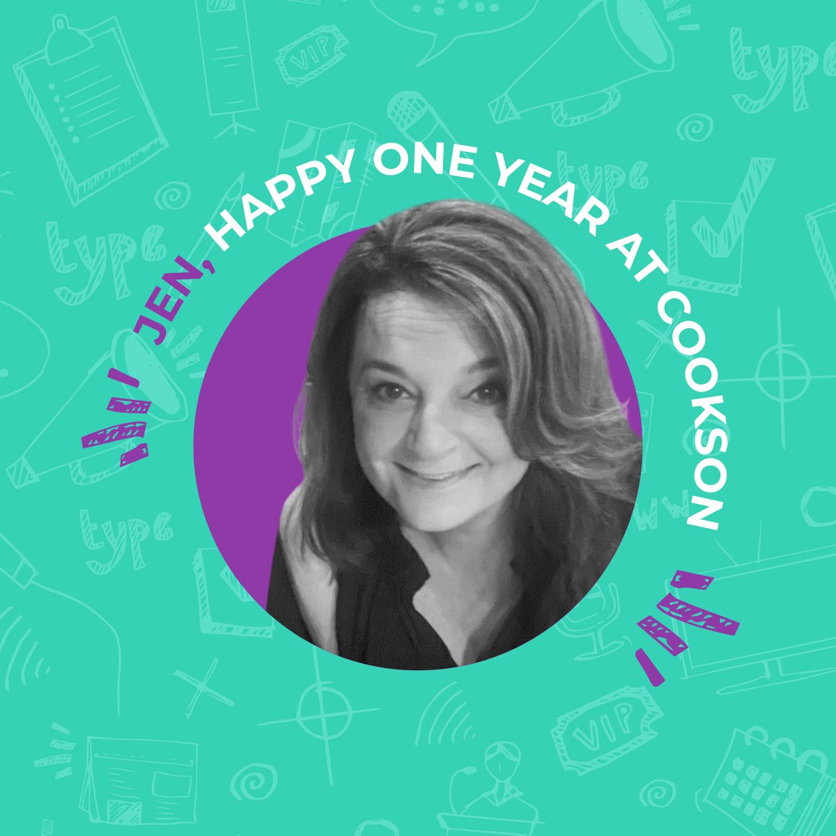 Join us in celebrating Jen Sperazzo as she reaches a milestone of one year with Cookson! 🎉 Time truly flies when you love what you do. Cheers to many more amazing years ahead! #anniversary #milestone