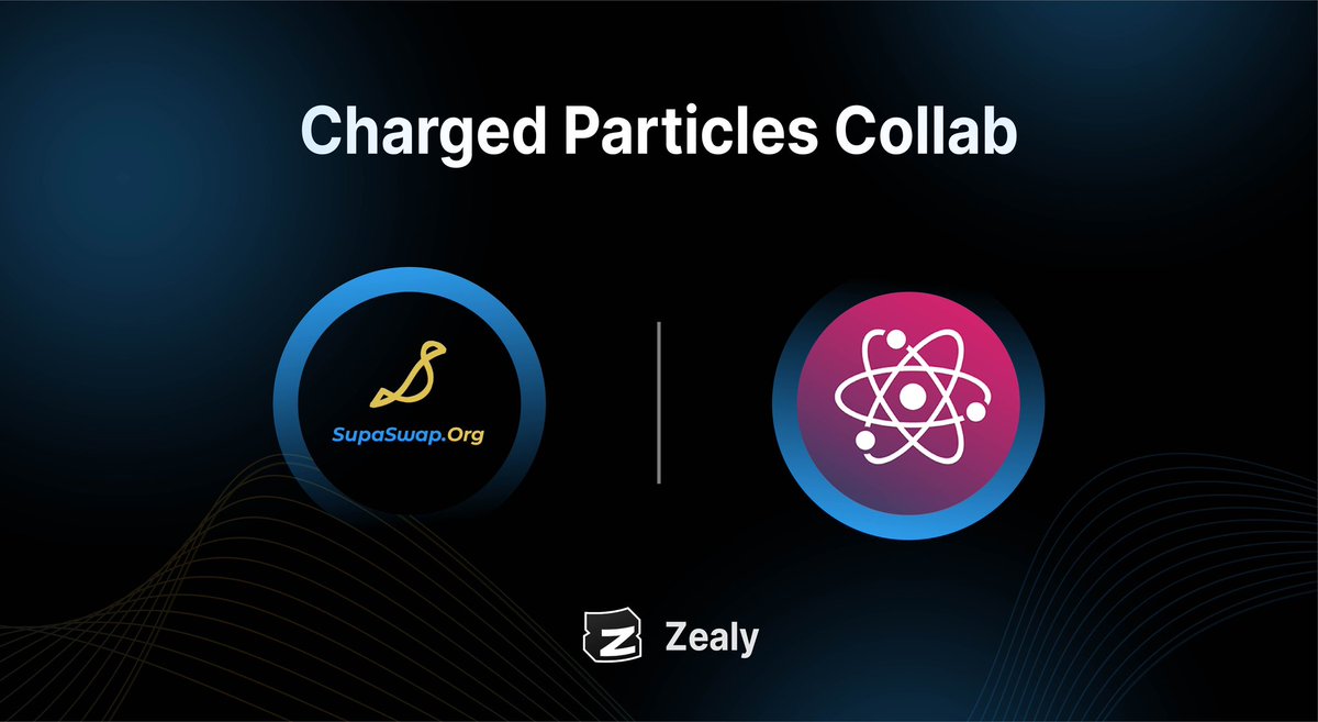 🔥🚀Thrilled to announce our community collaboration with <a href="/DefiNft/">Charged Particles</a>  

Charged Particles is the toolkit for the future of #NFTs, powered by their open source protocol for composability with multiple #dApps 

Join the Charge Particles Campaign⬇️
zealy.io/c/charged-part…