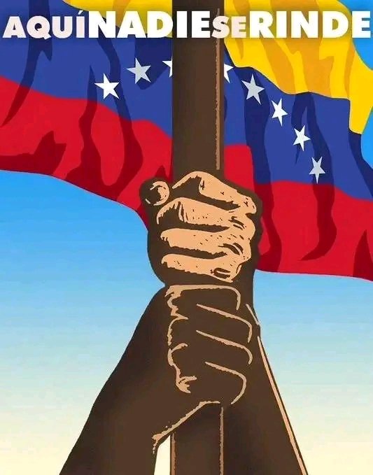 ✊🔥
EN VENEZUELA HAY UNA
REVOLUCIÓN BOLIVARIANA que no se Rinde ni se Rendira es un Huracán que Quiere
🌿#DialogoDePaz
Pero si se Comen la Luz Actuaremos en Consecuencia
@poderdigital813
@Jeferson3000s
@AnaPadi86161632
@AnniMorales14
@francis77410644
@feentidios35
@Vicky_1511