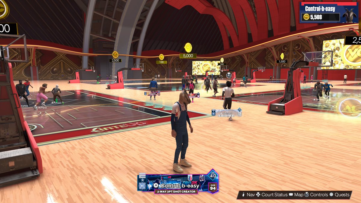 controlbeasy's tweet image. 5k to start the day #PS5Share, #NBA2K24