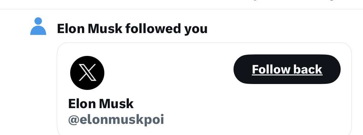 Got excited there for a second but guess what - #nottherealelinmusk 😂