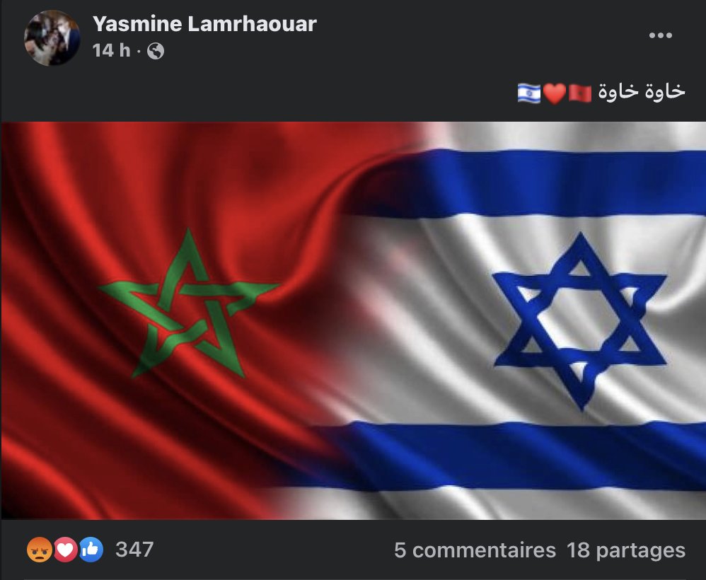 صهاينة العرب 
#طوفان_الاقصى #غزة #المغرب #إسرائيل
<a href="/YLamrhaouar/">YaSmiNe Lamrhaouar</a>