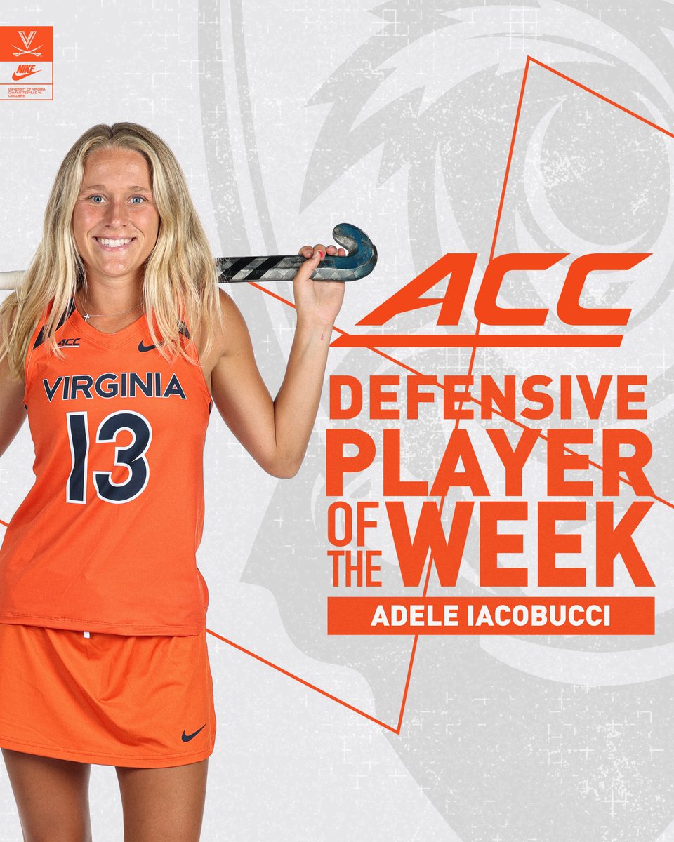 Congratulations to our ✌️ ACC Players of the Week 🔶 Taryn Tkachuk - co-Offensive POW 🔷 Adele Iacobucci - Defensive POW 🔗 virginiasports.com/news/2023/10/1…