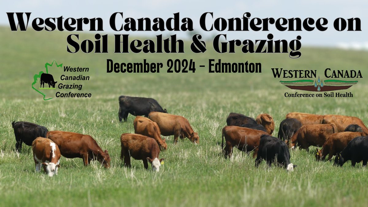 Stay tuned for the next Western Canada Conference on Soil Health & Grazing! December 2024 in Edmonton! More details to come.