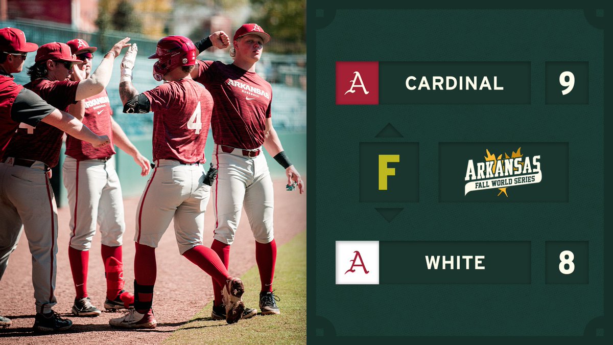 .<a href="/bobbywernes/">Bobby Wernes</a> &amp; the Cardinal team are your Fall World Series champions!