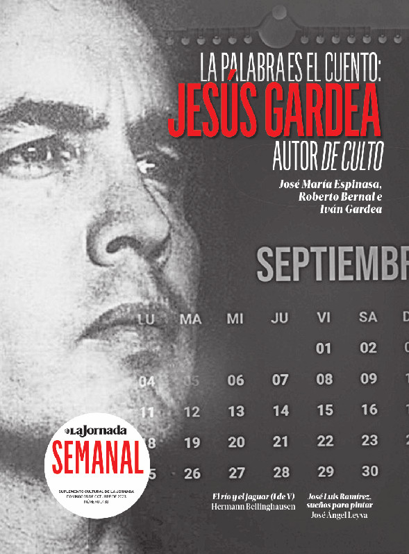 Jesús Gardea, nacido en 1939 en Delicias, Chihuahua, fue un extraordinario narrador que, además de haber escrito muy buenas novelas, figuró como un auténtico maestro del cuento. En esta entrega se rememora a este autor de culto → bit.ly/3CVHva4