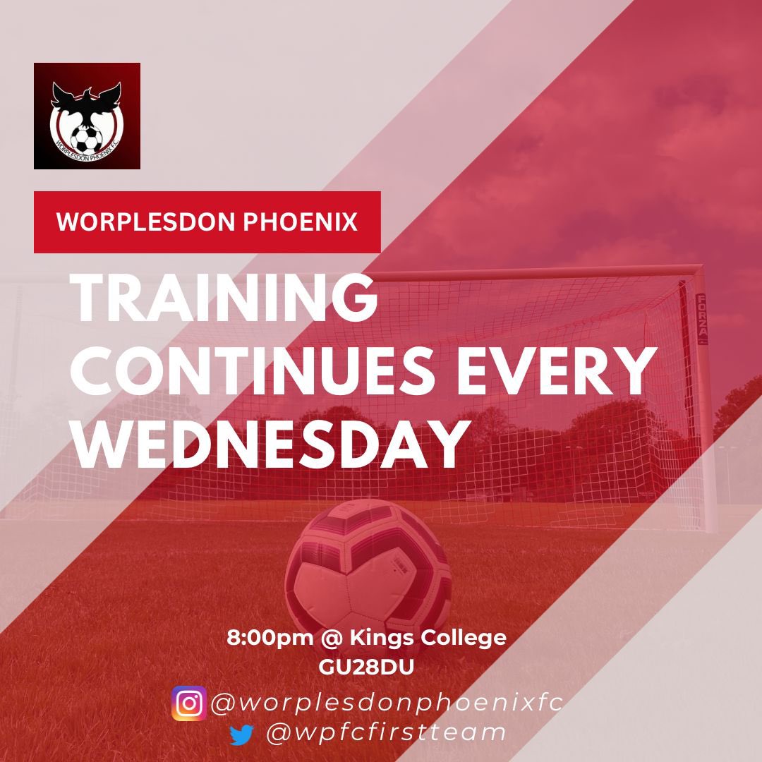 🚨CLUB NEWS 🚨 Training continues tomorrow night and every Wednesday for both our Saturday sides. @kingssportshub from 8pm. New players welcome please email 📧 contact.wpfc@gmail.com for more details. #newplayers #UTP