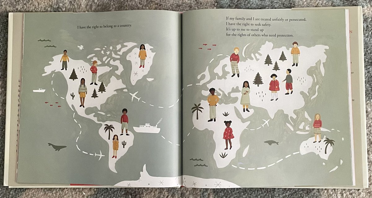 I am blown away by the simplicity and impact of Small Places Close to Home, a Children’s Declaration of Rights - inspired by Eleanor Roosevelt, @Deborahopkinson and #KateGardiner have created a must have for every classroom or home in these times. @BalzerandBray @bookposse