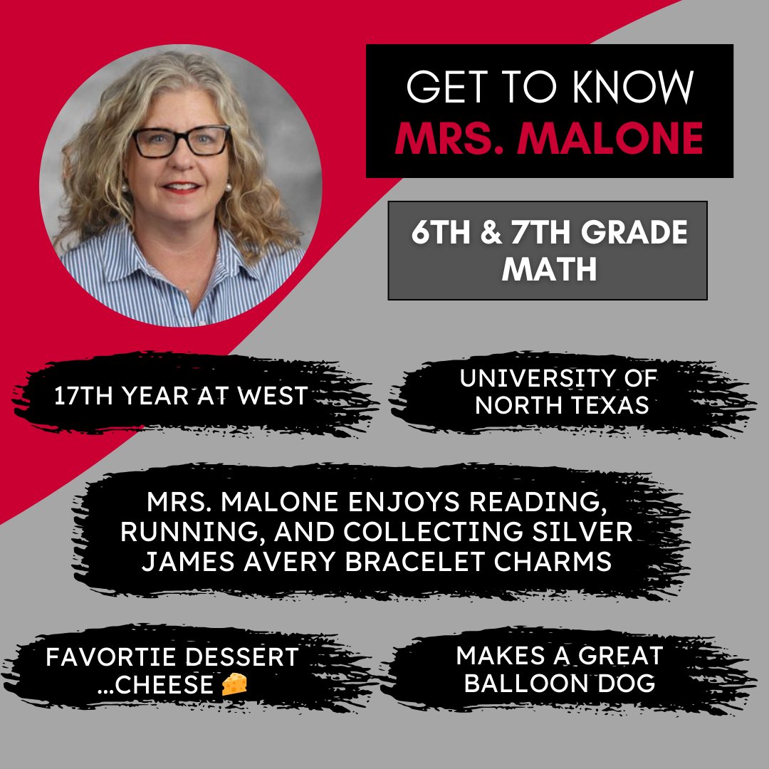 Today's #WestSpotlight is on the one, the only, the legend, <a href="/Cmalone3/">Christina Malone</a>! #Westfam