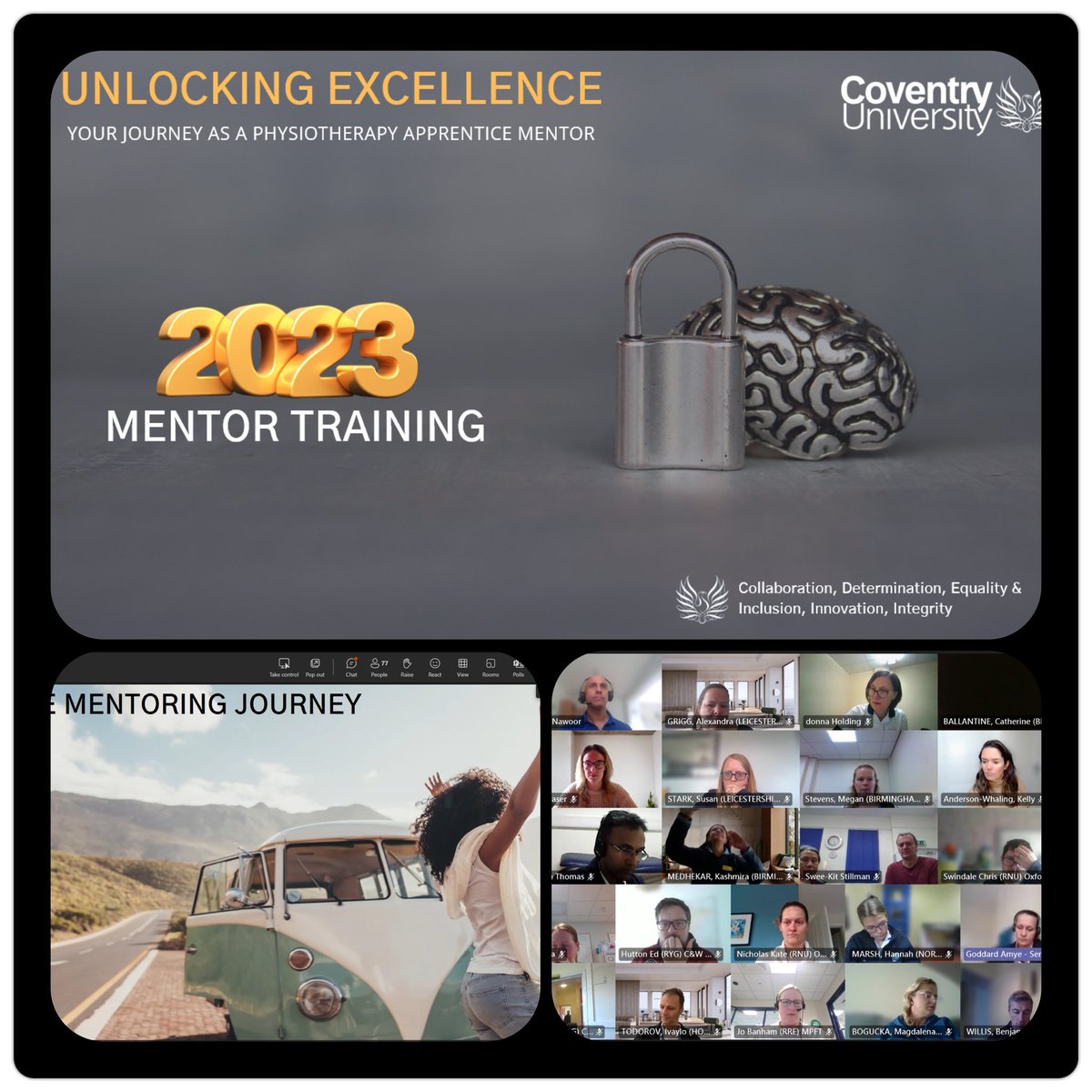 Steve Nawoor (@stevenawoor) on Twitter photo Great to have 70+ Apprentice Mentors join us at our Mentor Training Event today, diving into mentoring, progress reviews, off-the-job hours, pillars of practice, pastoral support, work-based learning advisors, academic personal tutors & much more๐๐ฝ#MentorshipMatters <a href="/covcampus/">Coventry University</a> Great to have 70+ Apprentice Mentors join us at our Mentor Training Event today, diving into mentoring, progress reviews, off-the-job hours, pillars of practice, pastoral support, work-based learning advisors, academic personal tutors & much more๐๐ฝ#MentorshipMatters <a href="/covcampus/">Coventry University</a>