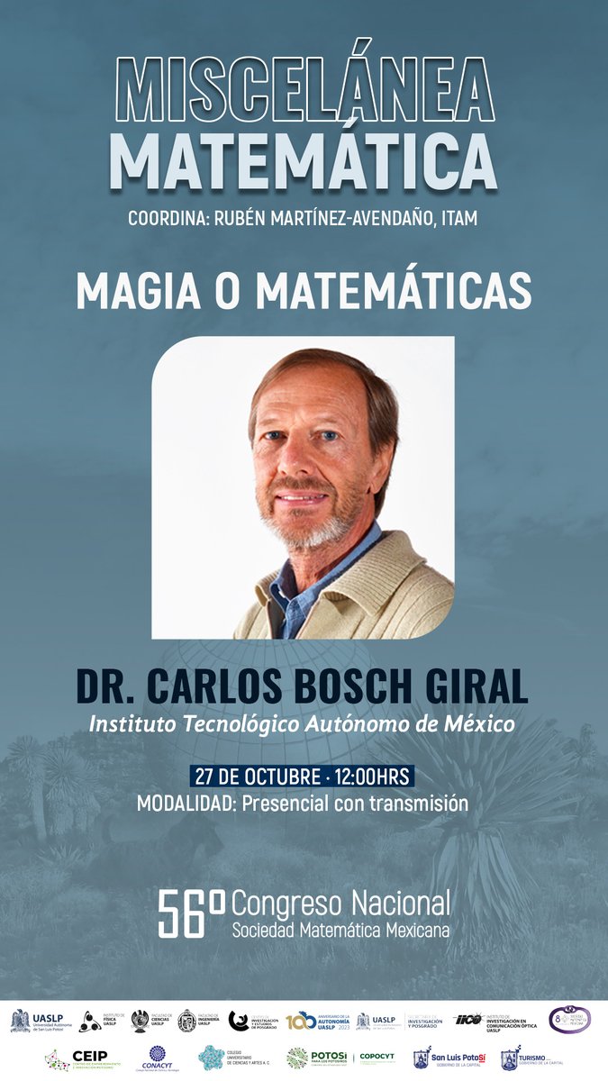 ¡Te esperamos en la charla de Miscelánea Matemática! 👇🤩 youtube.com/live/b9boPHLOg…