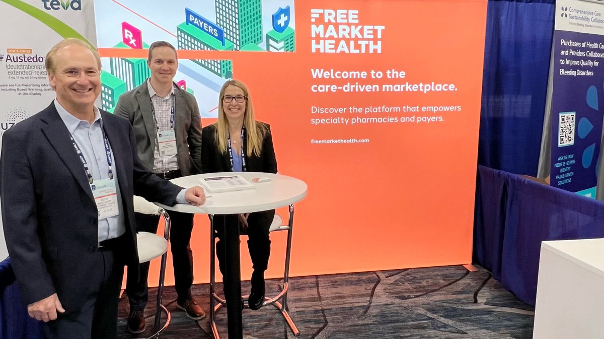 FreeMarket_Hlth's tweet image. Stop by our booth (414) during today’s opening reception for @amcporg Nexus to find out why payers are opting for a more flexible solution to succeed in today’s evolving specialty pharmacy landscape.
 
#AMCPNexus #Nexus2023