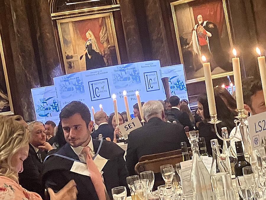 Take a breather - Corporate awards done, Individual awards after some fine dining at  #natcourierawards 2023