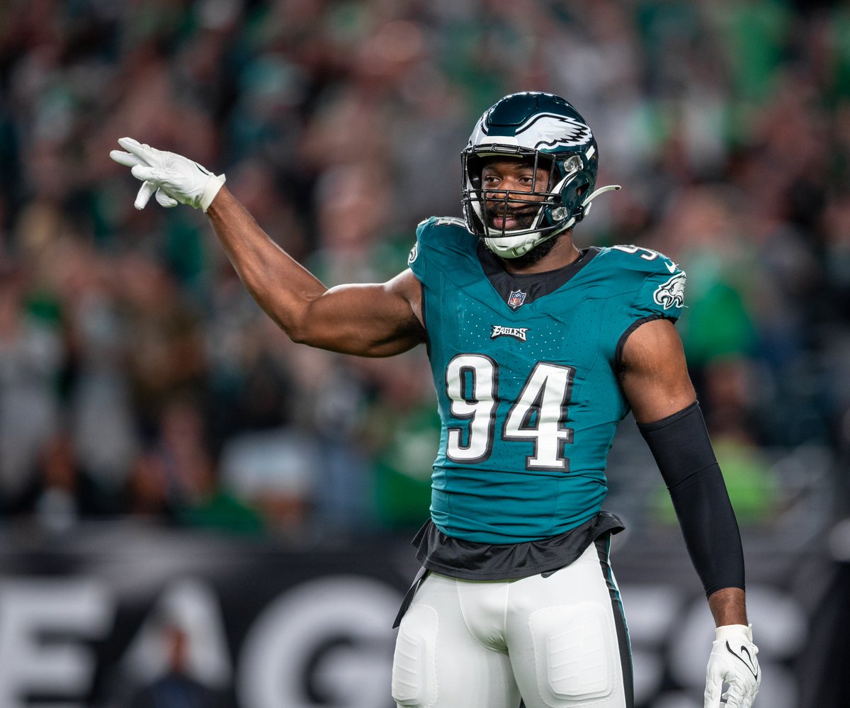 Punter_NFL's tweet photo. Most Pressures
(#NFL    Players In 2023)

38 . . . Micah Parsons (Dal.)
31 . . . Josh Sweat (#Eagles)

Most QB Hits
(#NFL    Players In 2023)

16 . . . Nick Bosa (SF)
15 . . . T.J. Watt (Pit.)
14 . . . Myles Garrett (Cle.)
12 . . . Josh Sweat (#Eagles) https://t.co/KcEfQsdql2