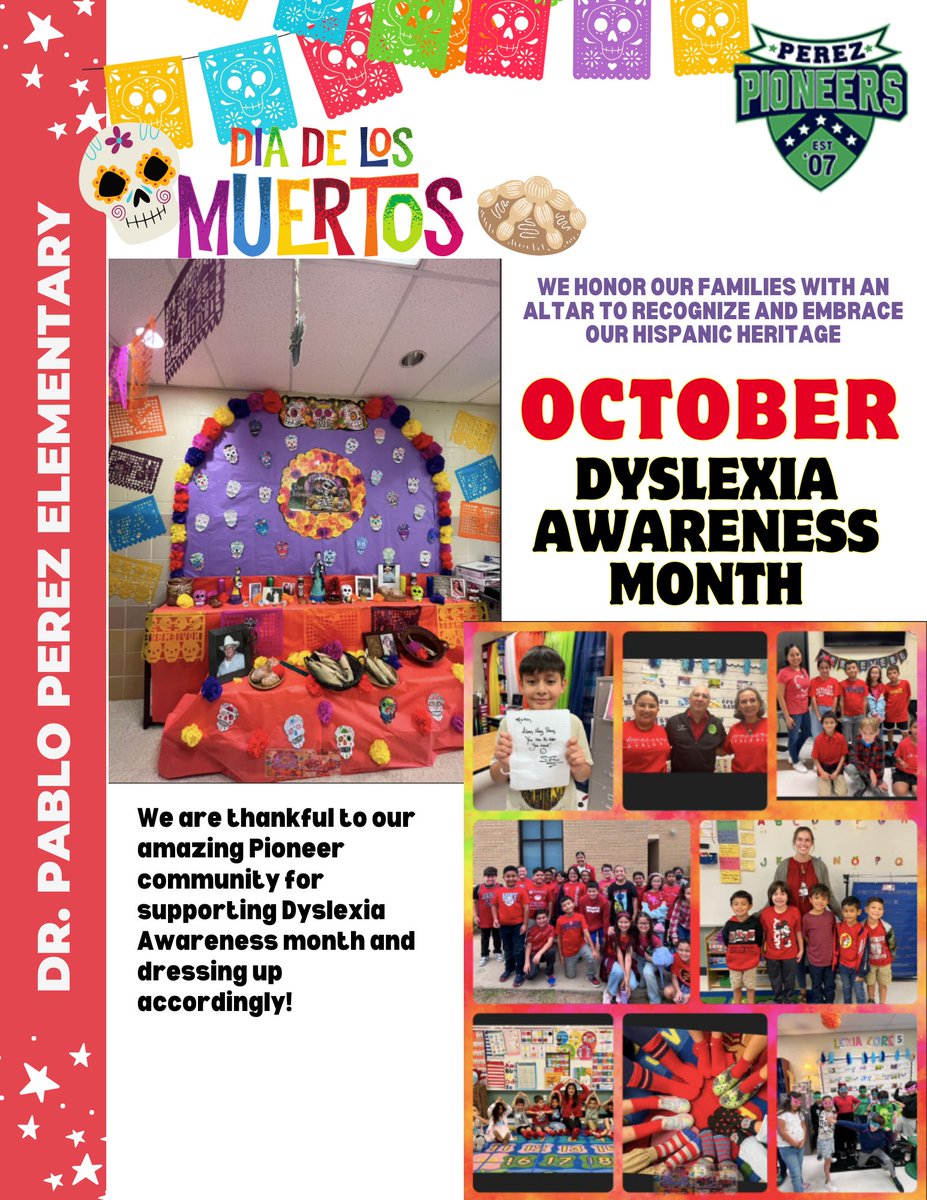 debydlopez's tweet image. 2nd Six Weeks Dyslexia Newsletter @perezpioneers @PerezM_CALT @salflores10 
Completing our 33 and Me @Learning_Ally challenge
#HispanicHeritageMonth #diadelosmuertos #ibgettingitdone #studentagency