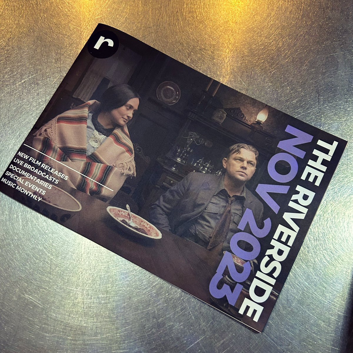 _theriverside's tweet photo. Our new monthly programme is finally out and on the shelves! Major thanks to our advertisers @BurgessGroupUK @milsomhotels @ARSmartSystems #CumberlandFishBar #WokItWoodbridge #TheGalley #filmprogramme #newreleases #comingsoon #whatson #theriverside #Woodbridge #suffolk https://t.co/Qht1IDmDKH