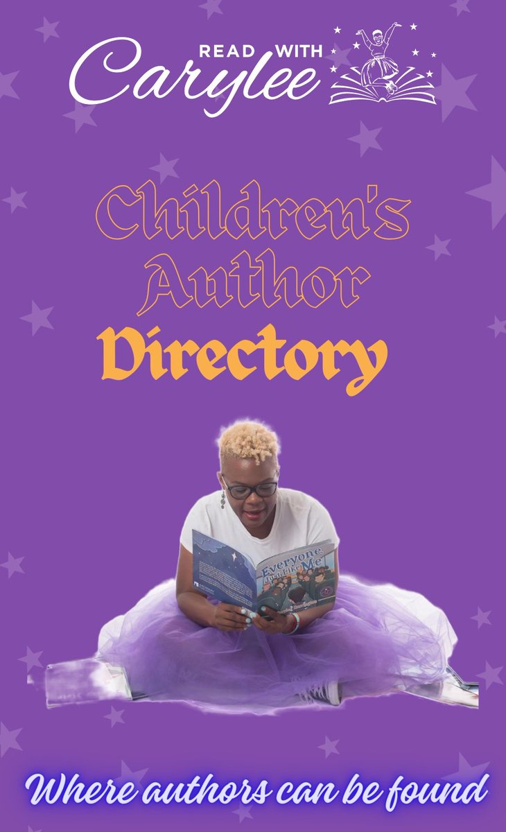 ReadWithCarylee's tweet photo. The Read With Carylee Children's Author Directory is here, uniting authors, young minds, and the community! 📚🌟 Join us in celebrating diverse children's literature. Authors, register and be a part of this vibrant world of storytelling.  #ChildrensAuthors #diversebooks #authors https://t.co/mltmK1w1rI